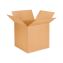 Brown Corrugated Fixed-Depth Shipping Boxes, Regular Slotted Container (RSC), 12 x 12 x 7, Brown Kraft 25/Bundle1