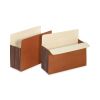 Redrope Expanding File Pockets, 7" Expansion, Letter Size, Brown, 5/Box2