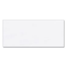 Open-Side Business Envelope, #10, Commercial Flap, Diagonal Seam, Gummed Closure, 4.13 x 9.5, White, 500/Box1