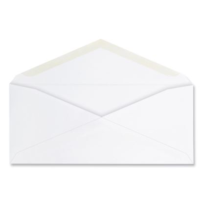 Open-Side Business Envelope, #10, Commercial Flap, Gummed Closure, 4.25 x 9.63, White, 125/Box1