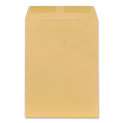 Catalog Envelope, 28 lb Bond Weight Kraft, #10 1/2, Square Flap, Gummed Closure, 9 x 12, Brown Kraft, 100/Box1