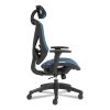 FlexFit Dexley Mesh Task Chair, Supports Up to 275 lb, Blue Seat/Back, Black Base2