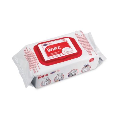 Cafe Wipz Coffee Equipment Cleaning Wipes, Fragrance-Free, 100 Wipes/Bag, 12 Bags/Carton1