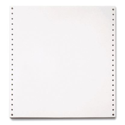 Blank Continuous Paper, 1-Part, 20 lb Bond Weight, 9.5 x 5.5, White, 5,400/Carton1