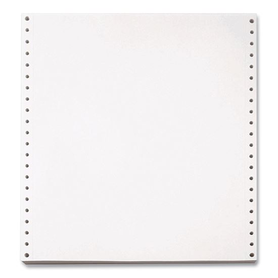 Blank Continuous Paper, 1-Part, 20 lb Bond Weight, 9.5 x 5.5, White, 5,400/Carton1