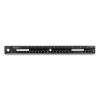 KleenEarth Recycled Ruler, Standard/Metric, 12" Long, Plastic, Black1