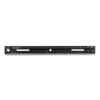 KleenEarth Recycled Ruler, Standard/Metric, 12" Long, Plastic, Black2