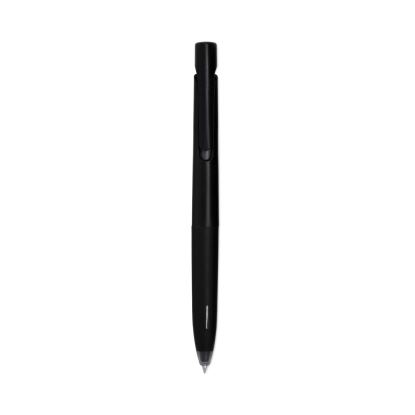 bLen Gel Pen, Retractable, Fine 0.7 mm, Black Ink, Black Barrel, Dozen1