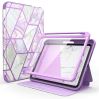 i-Blason IPAD2021-8.3-COSMO-SP-AMETH tablet case 8.3" Front cover Purple2