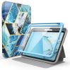 i-Blason IPAD2021-8.3-COSMO-SP-OCEAN tablet case 8.3" Front cover Blue2