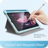 i-Blason IPAD2021-8.3-COSMO-SP-OCEAN tablet case 8.3" Front cover Blue3