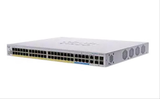 Cisco CBS350-48NGP-4X-UK network switch Managed L3 Gigabit Ethernet (10/100/1000) Power over Ethernet (PoE) 1U Silver1