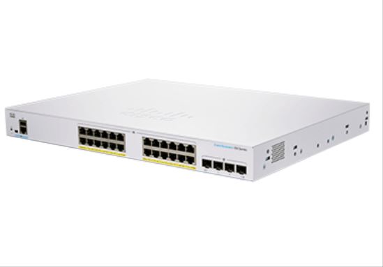 Cisco CBS350-24P-4G-EU network switch Managed L2/L3 Gigabit Ethernet (10/100/1000) Silver1