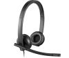 Logitech USB Headset H570e Wired Head-band Office/Call center Black2