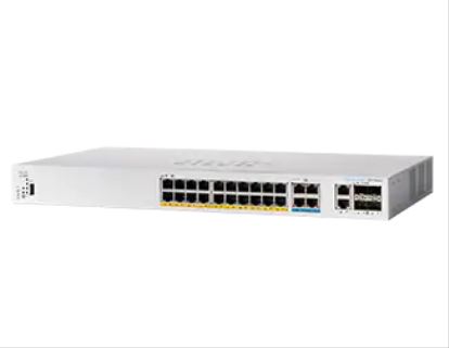 Cisco CBS350 Managed L3 Gigabit Ethernet (10/100/1000) Power over Ethernet (PoE) 1U Black, Gray1