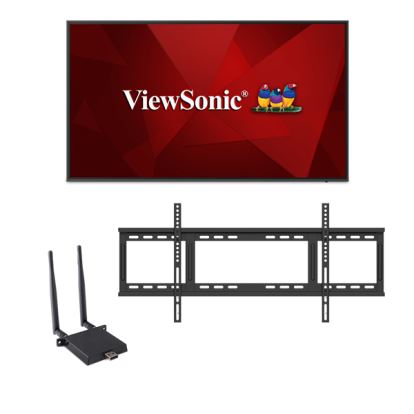 Viewsonic CDE6520 E1 LG Format Presn DSP presentation display Wall-mounted Black1