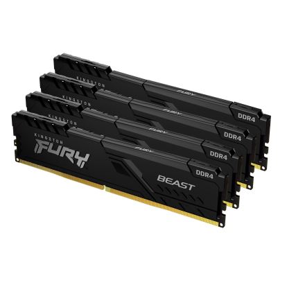 Kingston Technology FURY Beast memory module 64 GB 4 x 16 GB DDR4 3600 MHz1