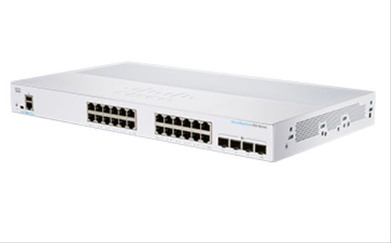 Cisco CBS350-24T-4G-EU network switch Managed L2/L3 Gigabit Ethernet (10/100/1000) Silver1