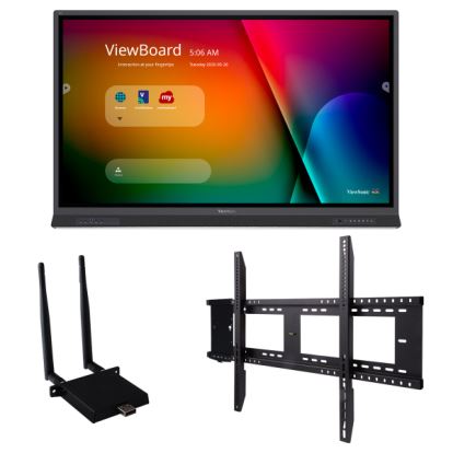 Viewsonic IFP6552-E1 interactive whiteboard 65" 3840 x 2160 pixels Touchscreen Black1