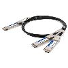 AddOn Networks QDD-400G-2QSFP56-PDAC2-5M-AO InfiniBand cable 98.4" (2.5 m) QSFP-DD 4xQSFP56 Black, Silver1