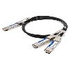 AddOn Networks QDD-2QSFP28-400-CU2M-AO InfiniBand cable 78.7" (2 m) QSFP-DD 2xQSFP28 Black, Silver1