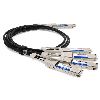 AddOn Networks DAC-Q56DD-4Q28-2-5M-AO InfiniBand cable 98.4" (2.5 m) 4xQSFP28 QSFP-DD Black, Silver6