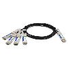 AddOn Networks DAC-Q56DD-4Q28-2-5M-AO InfiniBand cable 98.4" (2.5 m) 4xQSFP28 QSFP-DD Black, Silver8