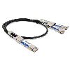 AddOn Networks QSFPDD-200G-2QSFP28-PDAC1M-AO InfiniBand cable 39.4" (1 m) 4xQSFP28 QSFP-DD Black, Silver5