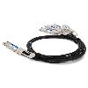 AddOn Networks QDD-4QSFP28-400-CU2M-AO InfiniBand cable 78.7" (2 m) 4xQSFP28 QSFP-DD Black, Silver3