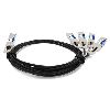 AddOn Networks QDD-4QSFP28-400-CU1M-AO InfiniBand cable 39.4" (1 m) 4xQSFP28 QSFP-DD Black, Silver4