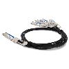 AddOn Networks Q200G-4Q28G-PDAC2M-AO InfiniBand cable 78.7" (2 m) 4xQSFP28 QSFP-DD Black, Silver3