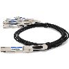 AddOn Networks CAB-D-4Q-200G-2-5M-AO InfiniBand cable 98.4" (2.5 m) 4xQSFP28 QSFP-DD Black, Silver2