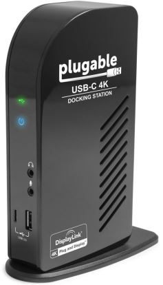 Plugable Technologies UD-ULTC4K notebook dock/port replicator Docking USB 3.2 Gen 1 (3.1 Gen 1) Type-C Black1