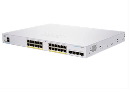 Cisco CBS350-24FP-4G-EU network switch Managed L2/L3 Gigabit Ethernet (10/100/1000) Silver1