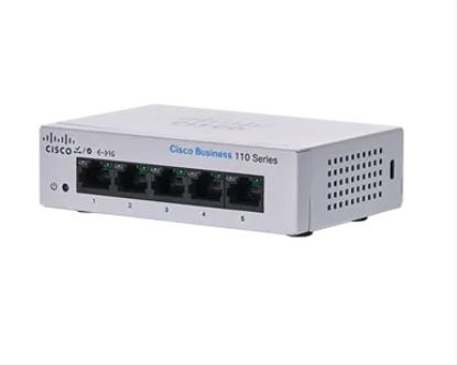 Cisco CBS110-5T-D-NA network switch Unmanaged Gigabit Ethernet (10/100/1000) Gray1