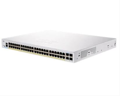 Cisco CBS250-48PP-4G-NA network switch Managed L2/L3 Gigabit Ethernet (10/100/1000) Power over Ethernet (PoE) Silver1