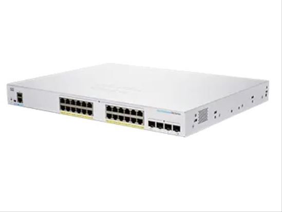 Cisco CBS250-24P-4G-NA network switch Managed L2/L3 Gigabit Ethernet (10/100/1000) Power over Ethernet (PoE) Silver1