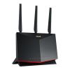 ASUS AX5700 RT-AX86U wireless router Gigabit Ethernet Dual-band (2.4 GHz / 5 GHz) 4G Black, Red3