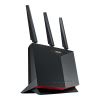 ASUS AX5700 RT-AX86U wireless router Gigabit Ethernet Dual-band (2.4 GHz / 5 GHz) 4G Black, Red4