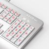 Azio KB540 keyboard USB Silver4