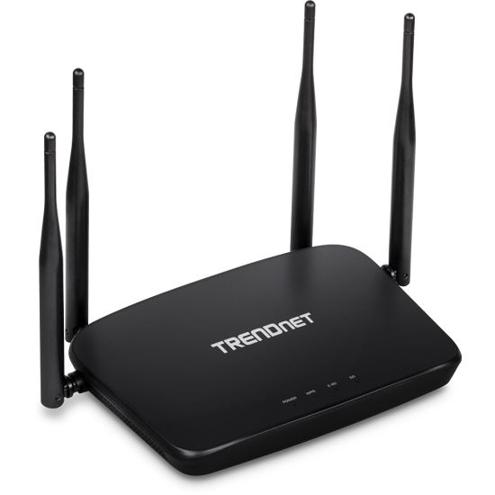 Trendnet TEW-831DR wireless router Fast Ethernet Dual-band (2.4 GHz / 5 GHz) 4G Black1