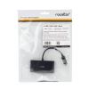 Rocstor Y10A228-B2 interface hub USB 2.0 Type-C Black5