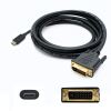 AddOn Networks USBC2DVIDMM6F-AO USB graphics adapter Black2