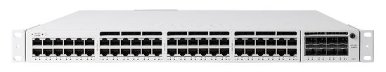 Cisco Meraki MS390-48UX2-HW network switch Managed L3 Gigabit Ethernet (10/100/1000) Power over Ethernet (PoE) 1U White1