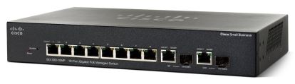 Cisco Small Business SG300-10MPP Managed L3 Gigabit Ethernet (10/100/1000) Power over Ethernet (PoE) Black1