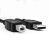 Rocstor Y10C209-B1 USB cable 180000" (4572 m) USB 2.0 USB A USB B Black3