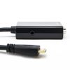 Rocstor Y10A185-B1 video cable adapter HDMI Type C (Mini) VGA (D-Sub) Black4