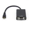 Rocstor Y10A185-B1 video cable adapter HDMI Type C (Mini) VGA (D-Sub) Black5