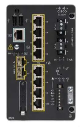 Cisco Catalyst IE-3300-8T2S-E network switch Managed L2 Gigabit Ethernet (10/100/1000) Black1