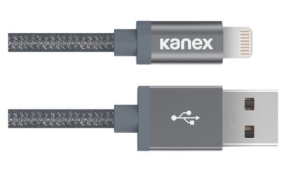 Kanex 2m Lightning - USB 78.7" (2 m) Gray1